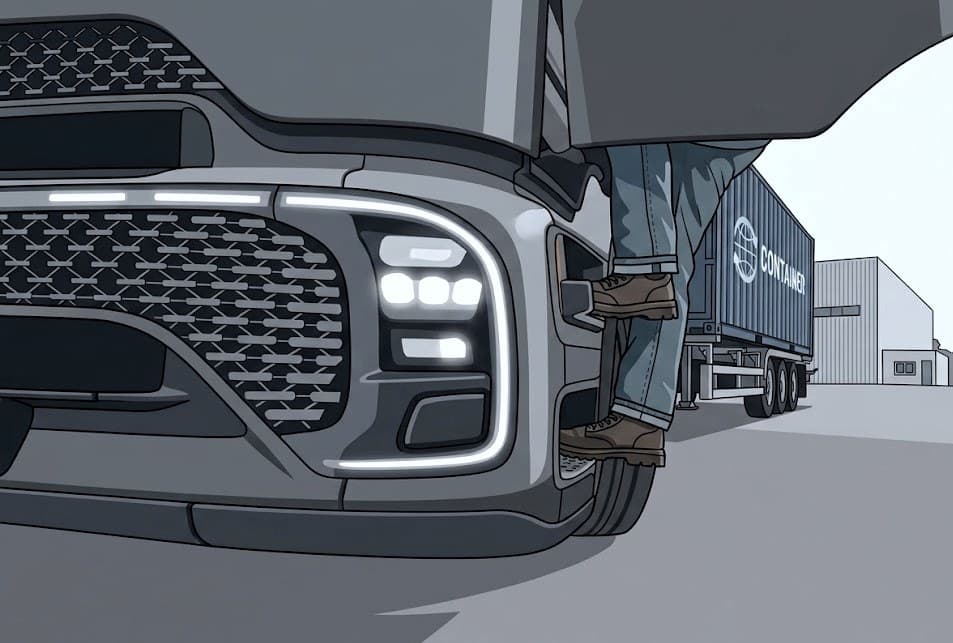 LKW der Flotte